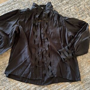 Women’s Black Stylish Blouse Size Large